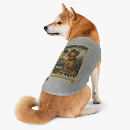 Anchors Aweigh (Doggo Tank Top)
