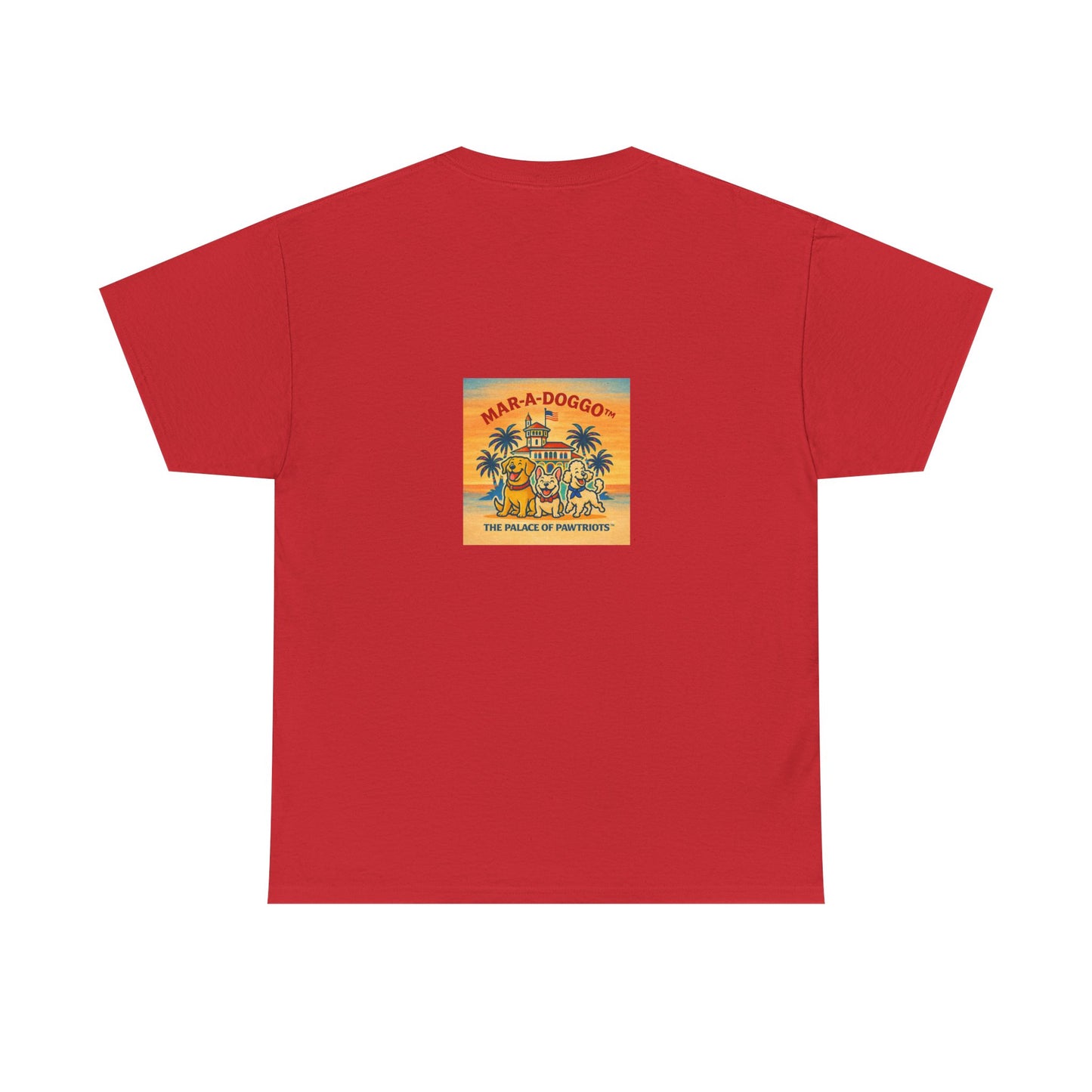 T-Shirt — "Mar-A-DoggO" Patriotic Dog Tee (Land of the Free)