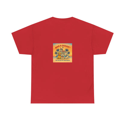 T-Shirt — "Mar-A-DoggO" Patriotic Dog Tee (Land of the Free)