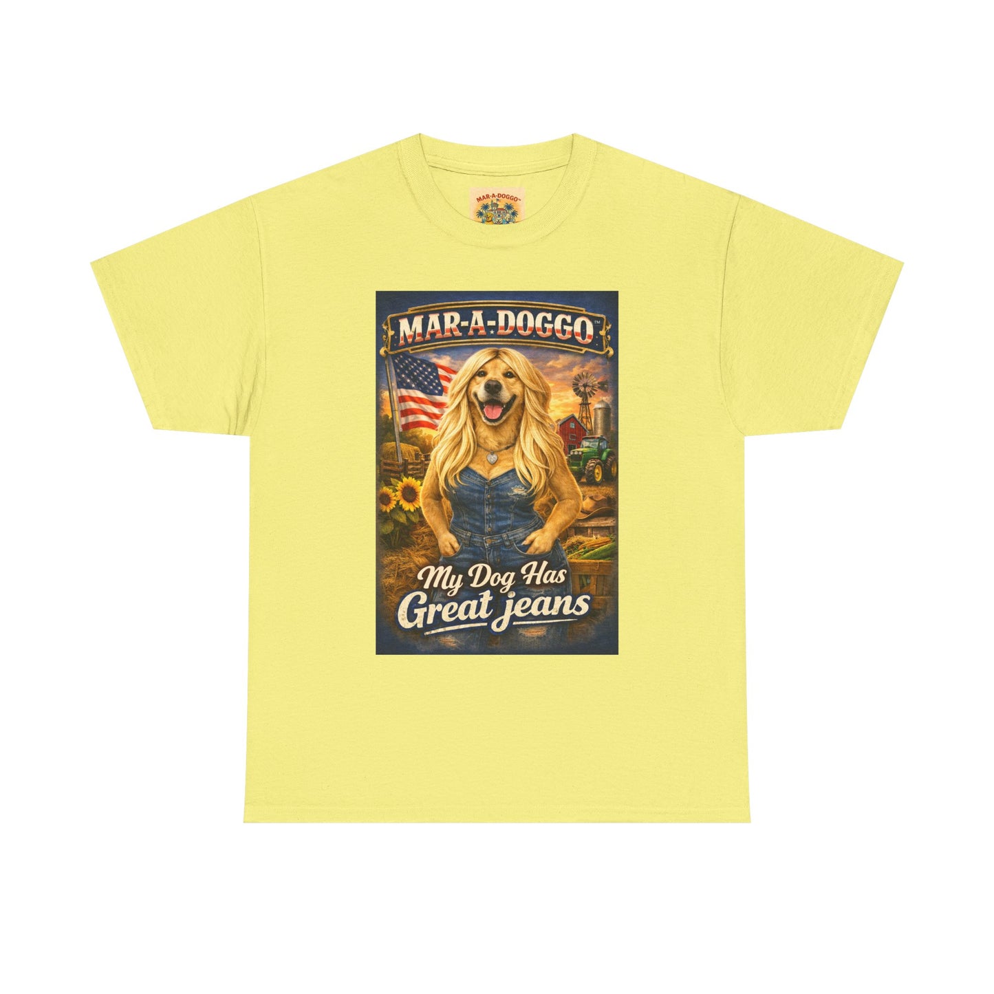 Mar-A-Doggo 'My Dog Has Great Jeans' T-Shirt