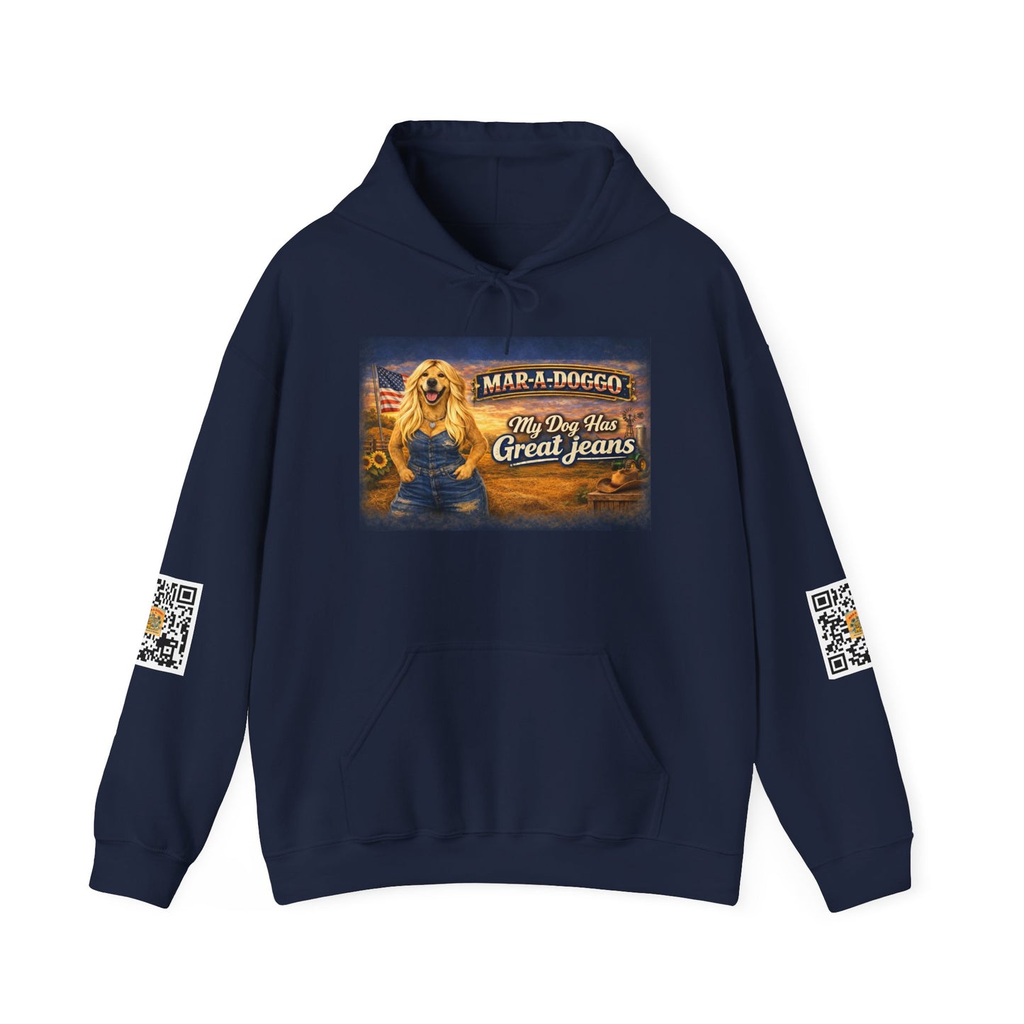 My Dog Has Great Jeans Hoodie