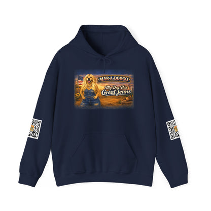 My Dog Has Great Jeans Hoodie