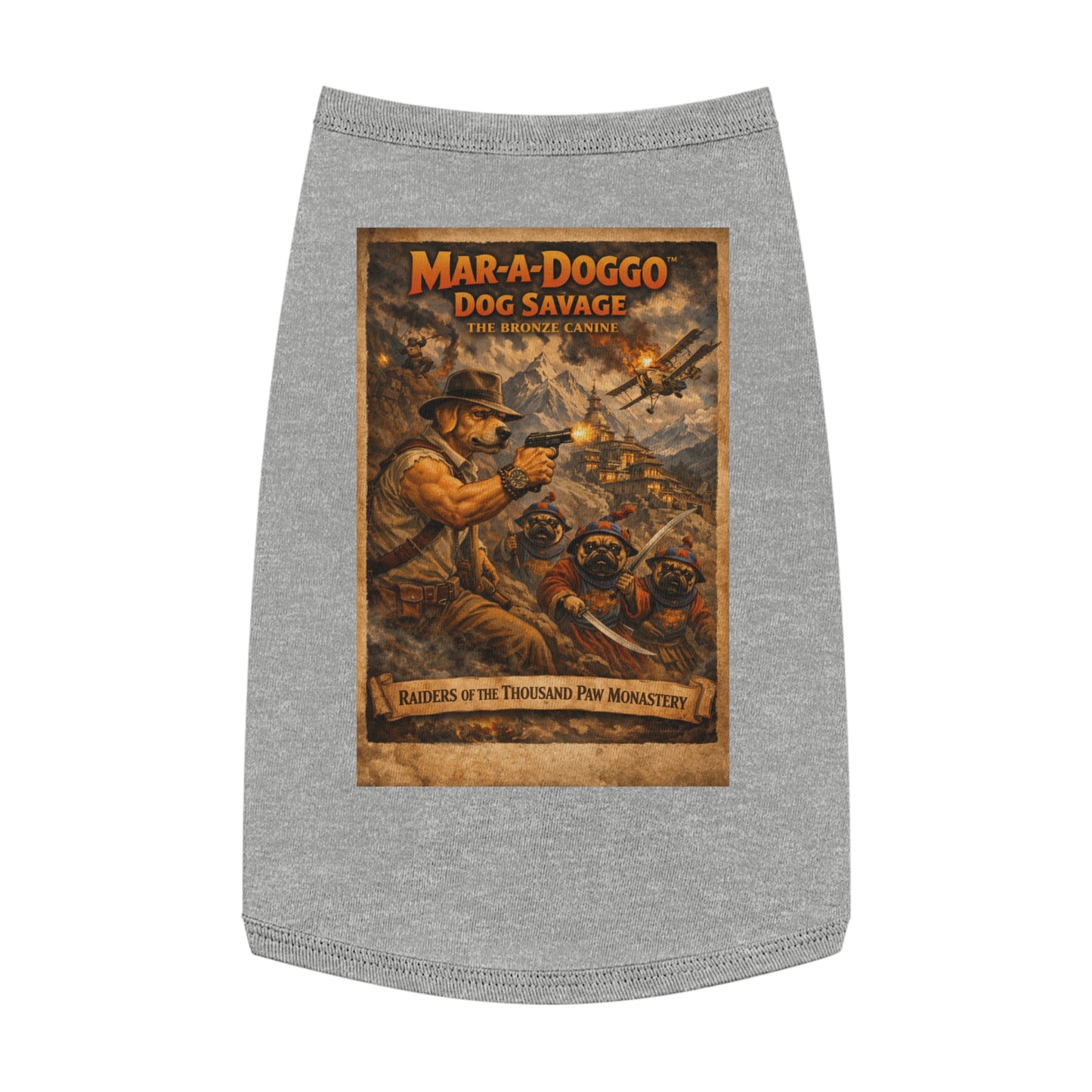Raiders Of The Thousand Paw Monastery (Doggo Tank Top)
