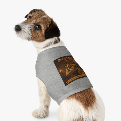 Dog Tank Top — "Dogg Savage: Escape from Palenque Temple" Adventure Graphic Dog Shirt