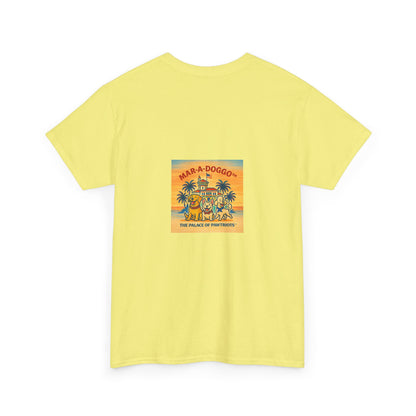 T-Shirt — "Mar-A-DoggO" Patriotic Dog Tee (Land of the Free)