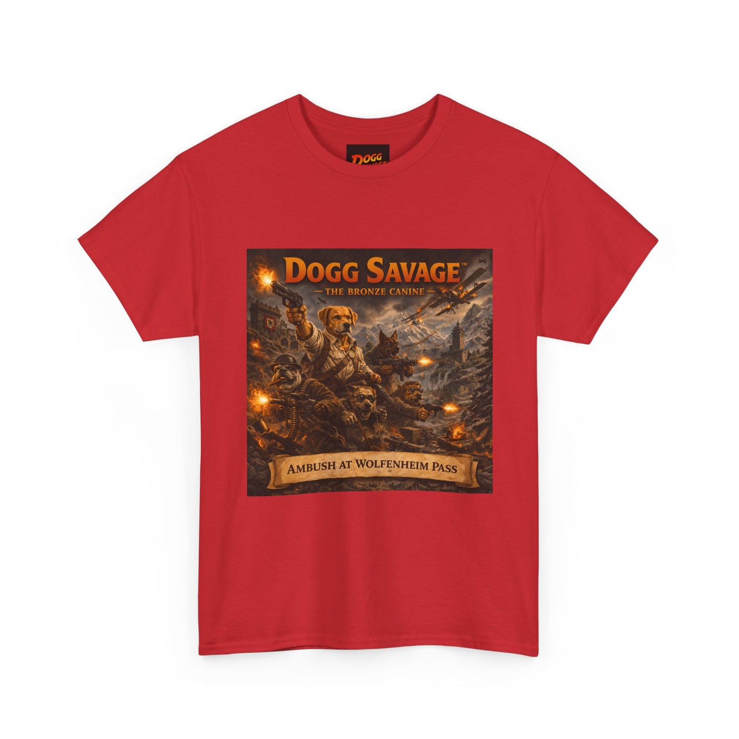 Dogg Savage Band Tee — 'Ambush at Wolfenheim Pass' Graphic T‑Shirt