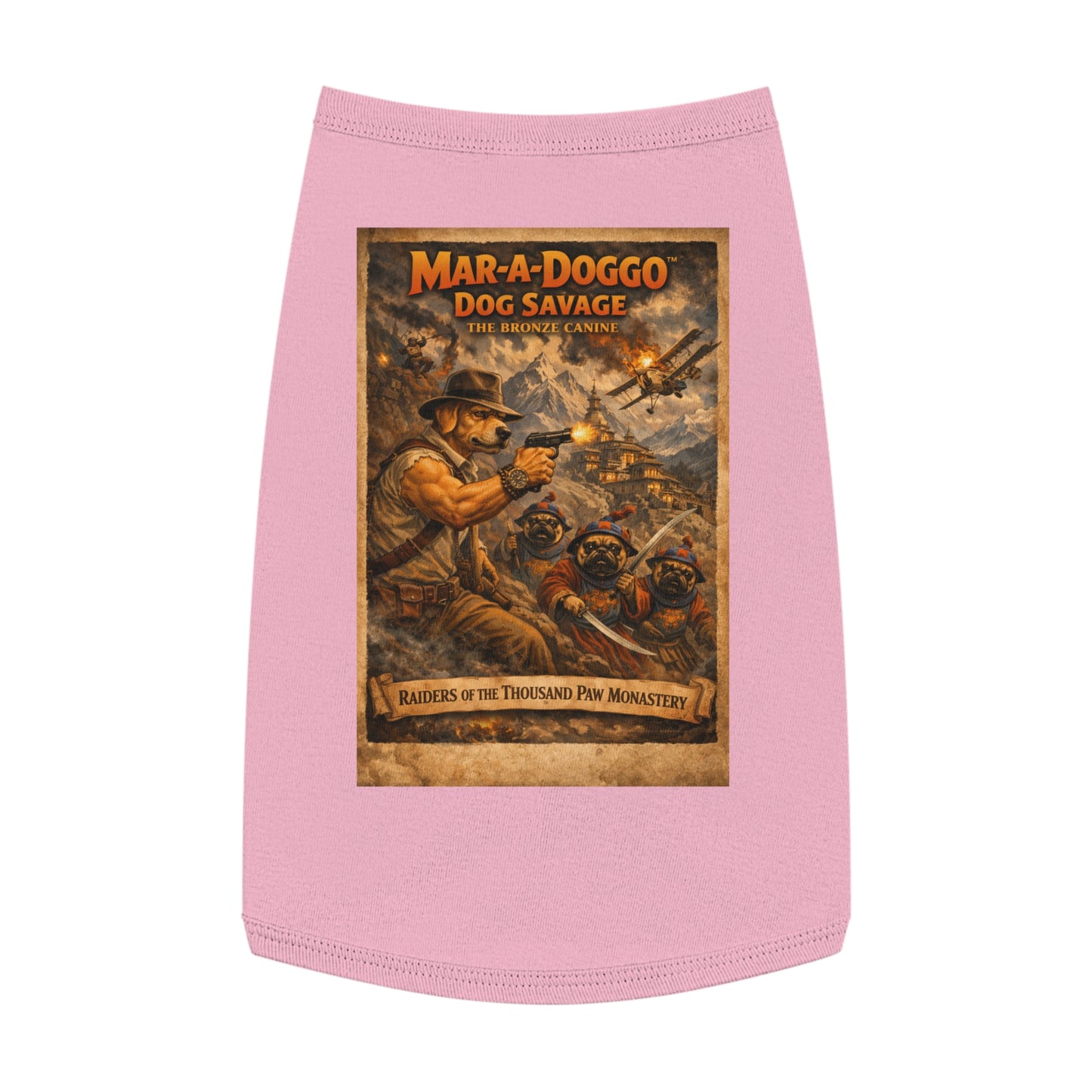 Raiders Of The Thousand Paw Monastery (Doggo Tank Top)