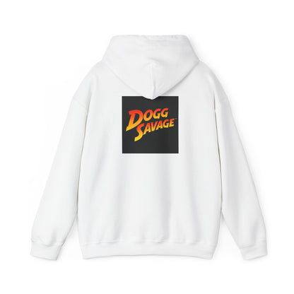 Hoodie — 'Dogg Savage: Escape From Palenque Temple' Retro Graphic Pullover
