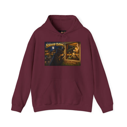 "Snoop Dawg" Tribute Hoodie — Retro Neon Graphic Pullover