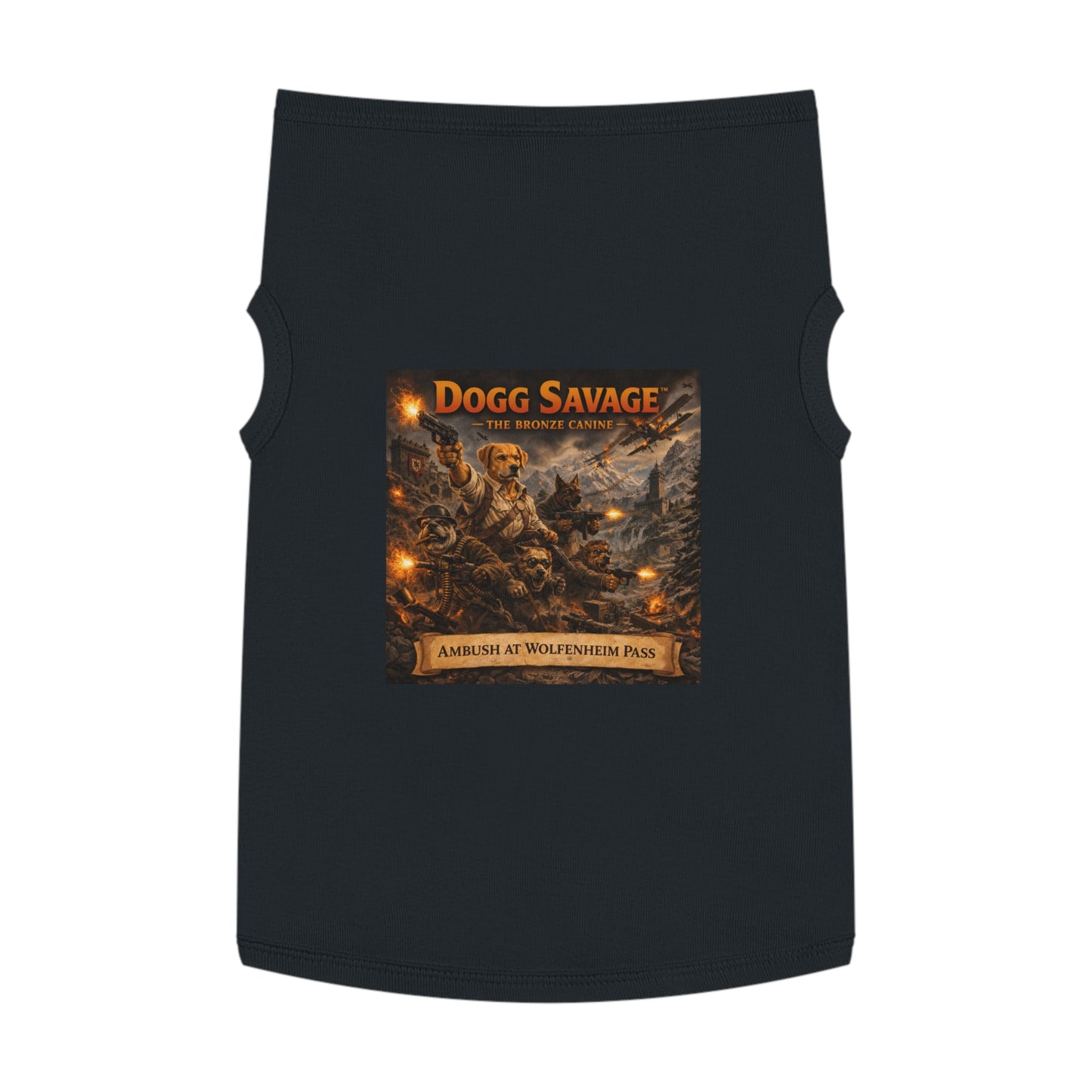Dog Shirt - "Ambush At Wolfenheim Pass"