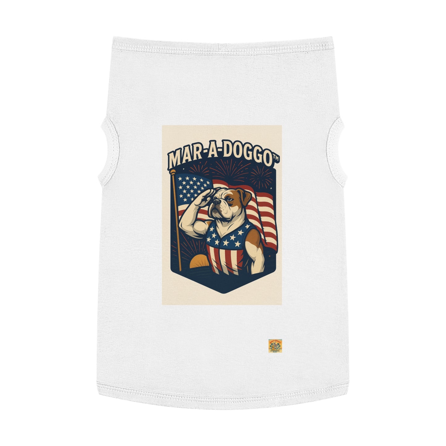 Salute The Flag (Doggo Tank Top)