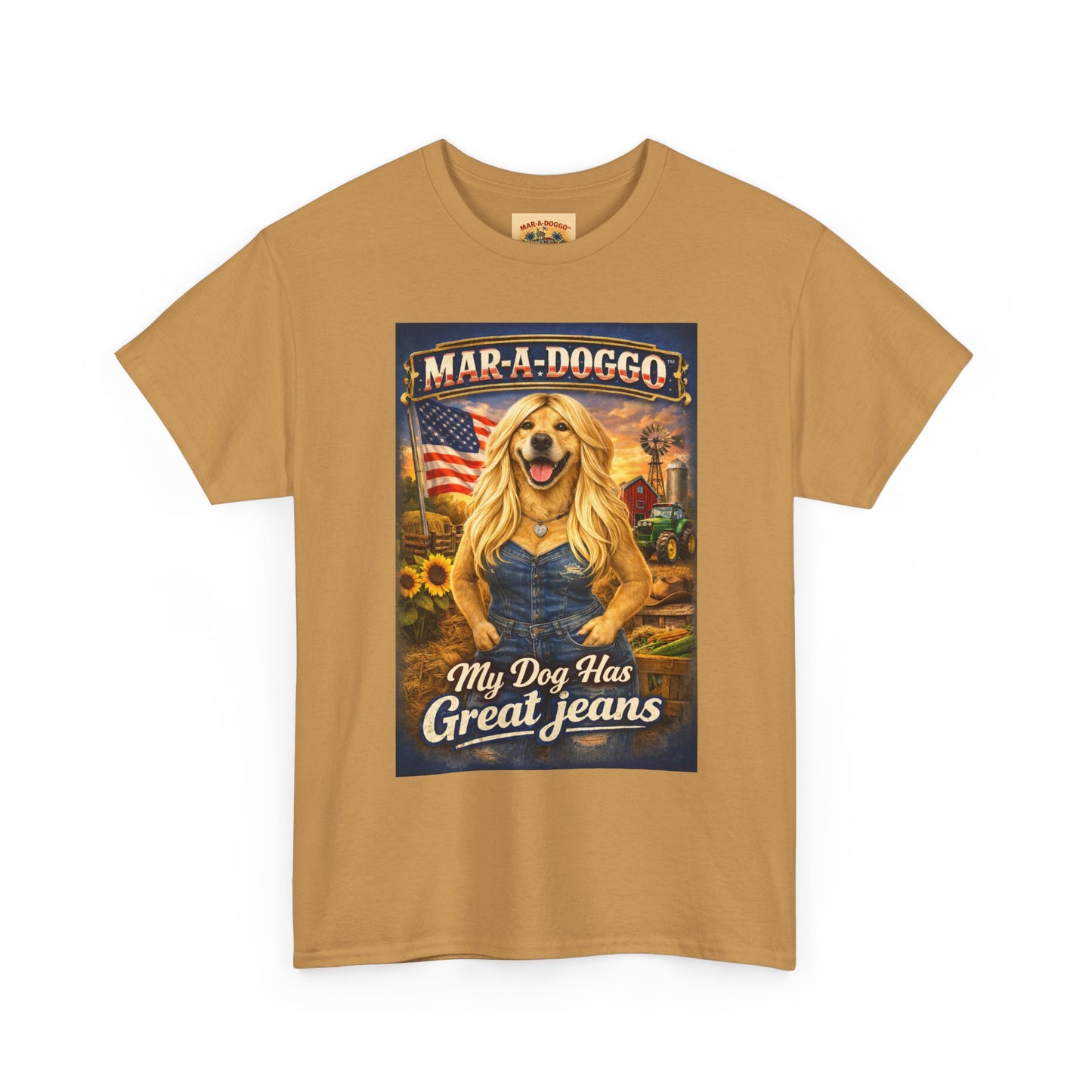 Mar-A-Doggo 'My Dog Has Great Jeans' T-Shirt