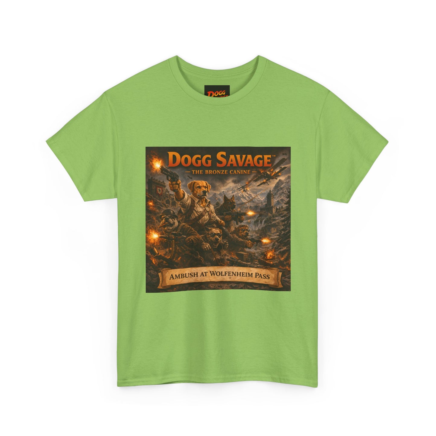Dogg Savage Band Tee — 'Ambush at Wolfenheim Pass' Graphic T‑Shirt