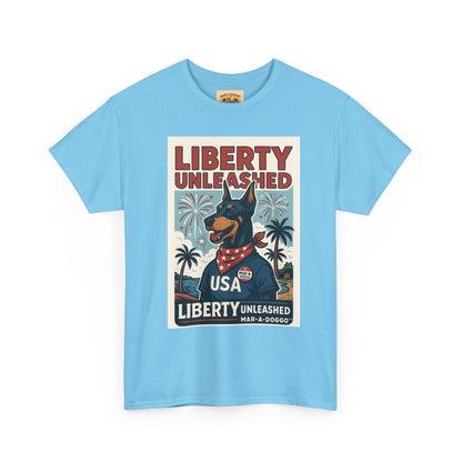 Liberty Unleashed USA Dog Graphic Tee
