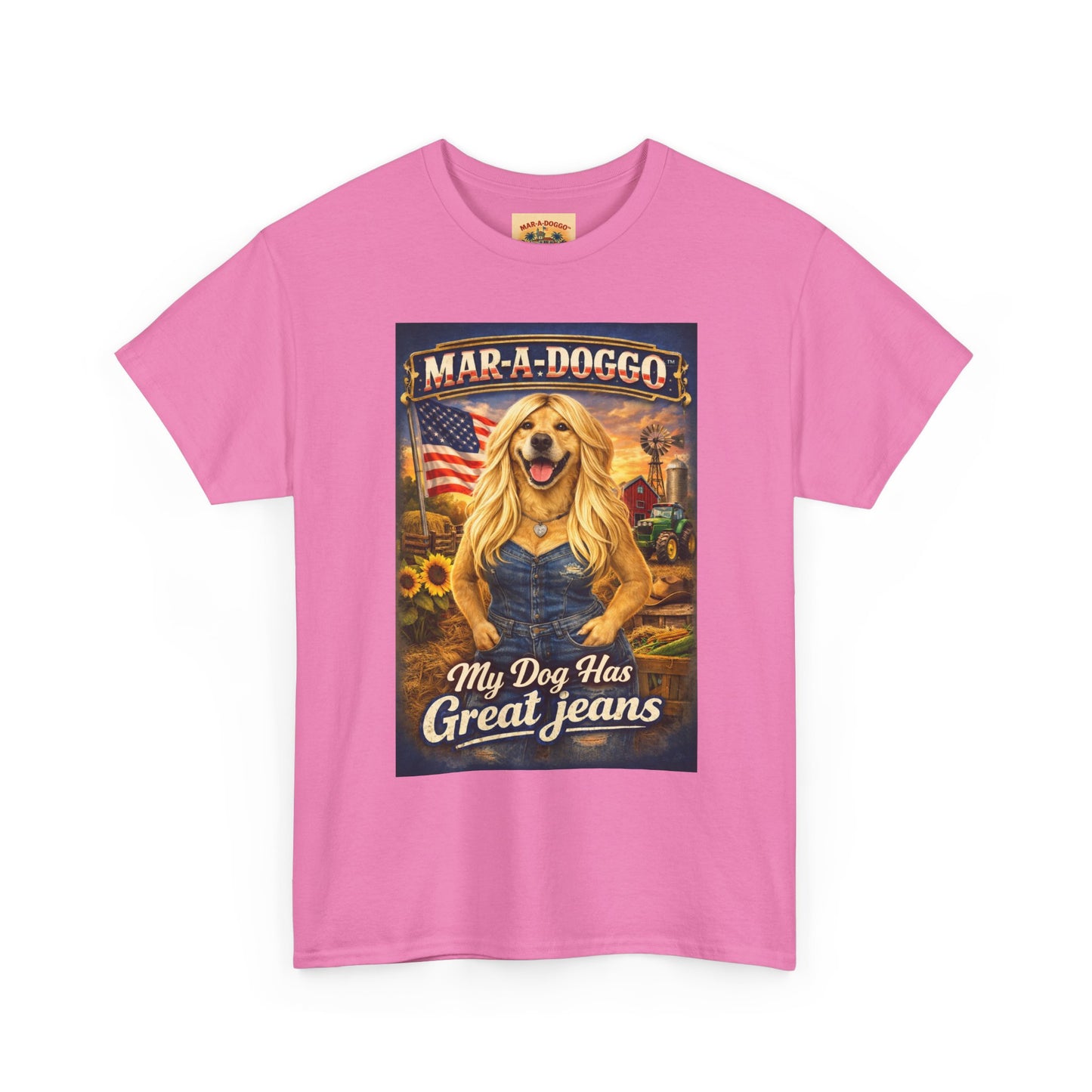 Mar-A-Doggo 'My Dog Has Great Jeans' T-Shirt