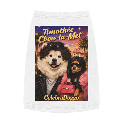 "Timothée Chow-la-Met" Glam Pet Shirt