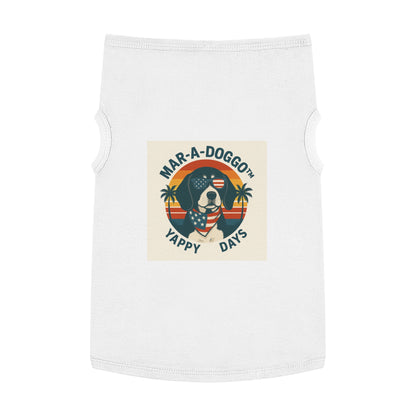 Patriotic 'Mar-A-Doggo Yappy Days' Dog Shirt