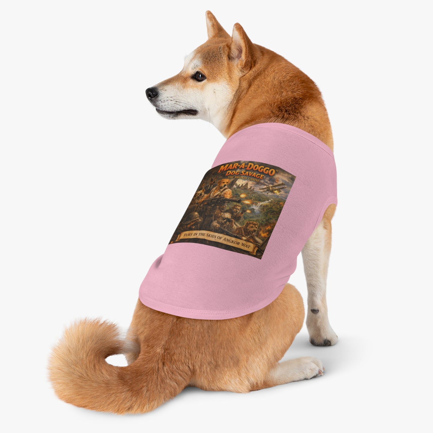 Fury In The Skies Of Angkor Wat (Doggo Tank Top)