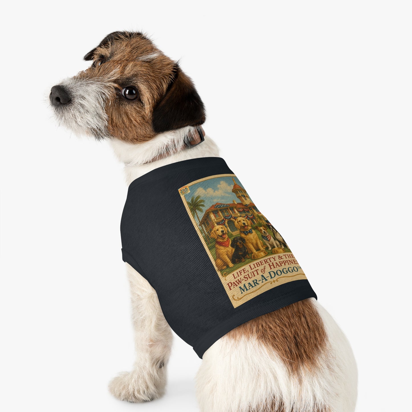 Life Liberty & The Paw-suit of Happiness (Doggo Tank Top)