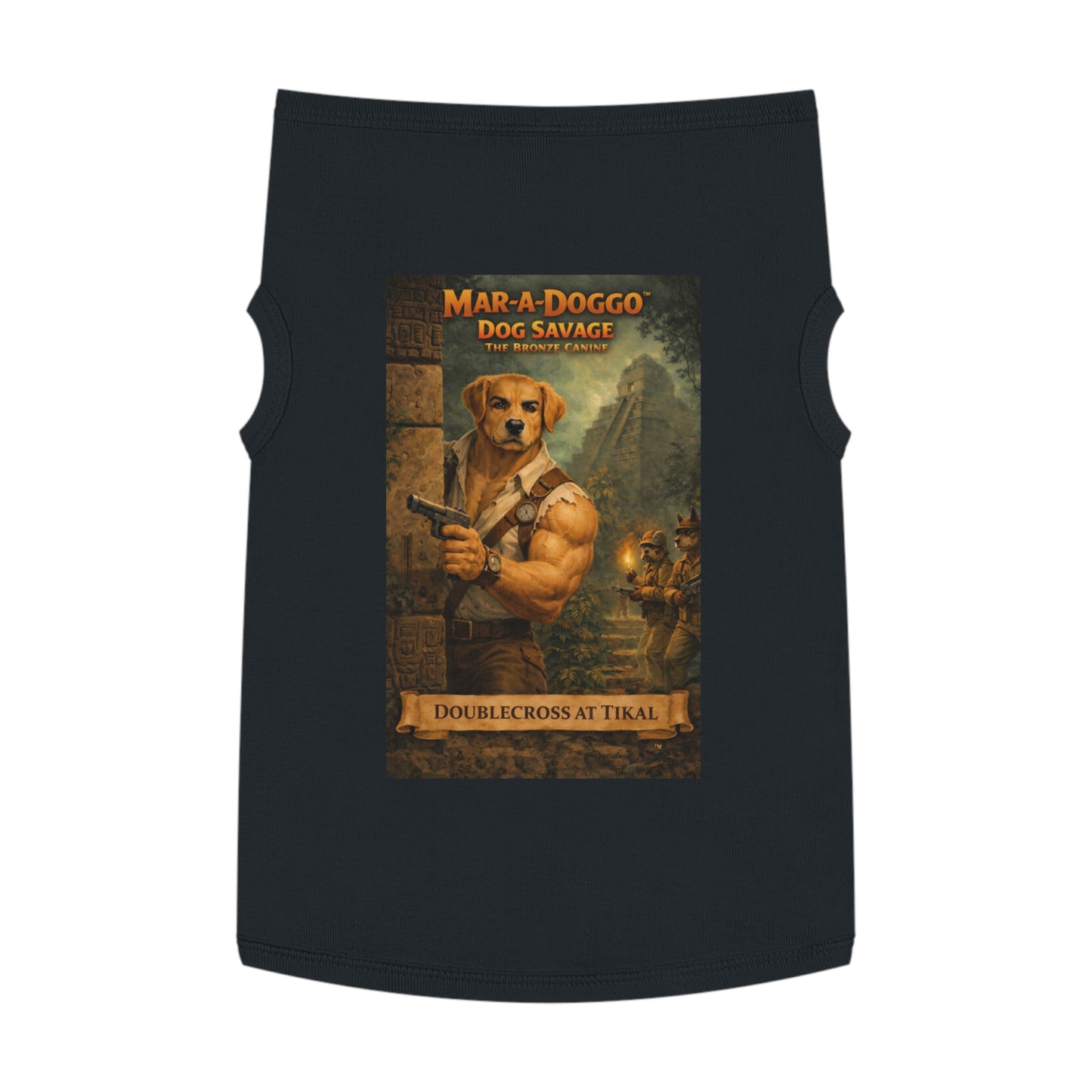 Double-Cross at Tikal (Doggo Tank Top)