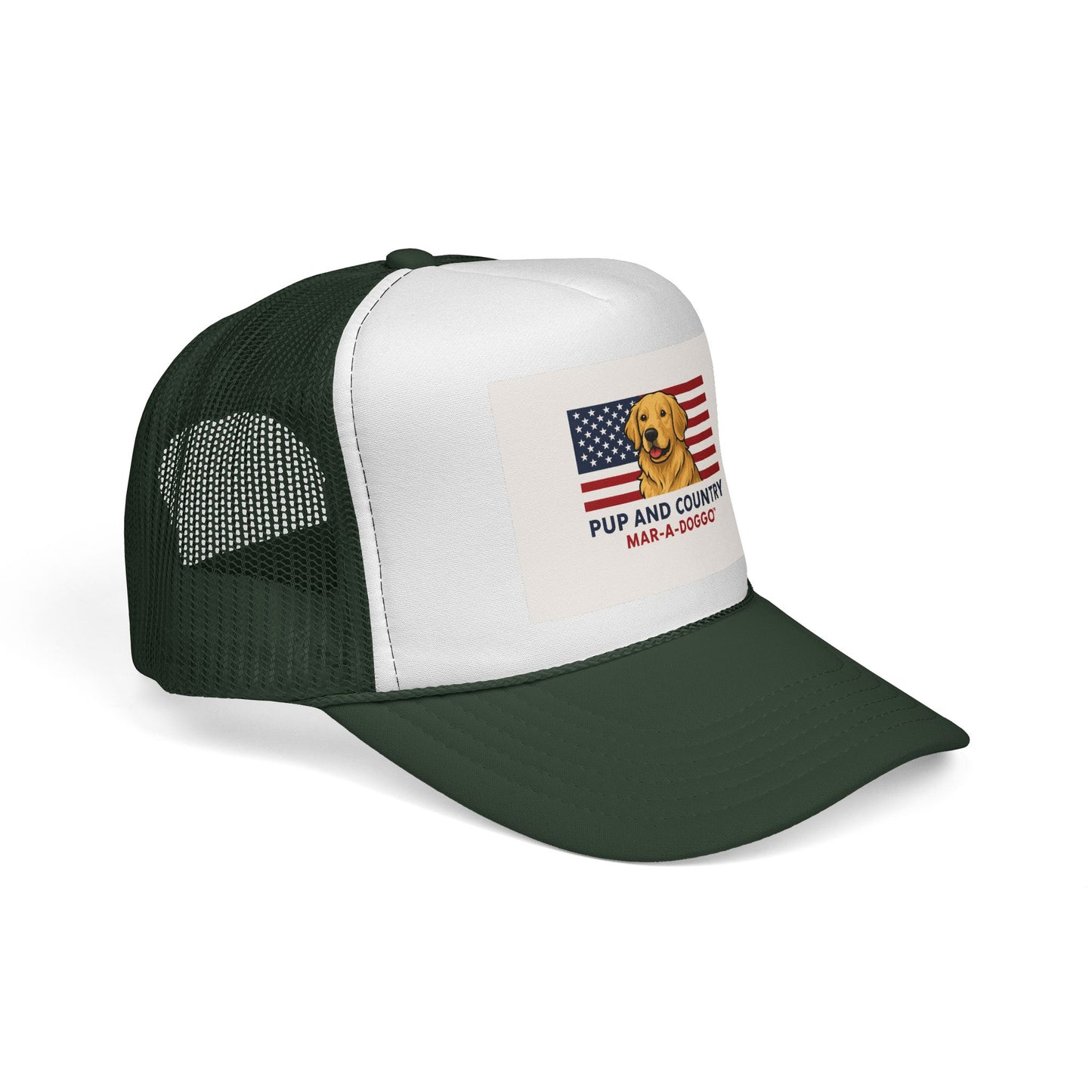 Pup & Country Trucker Cap (One Size Fits Most)