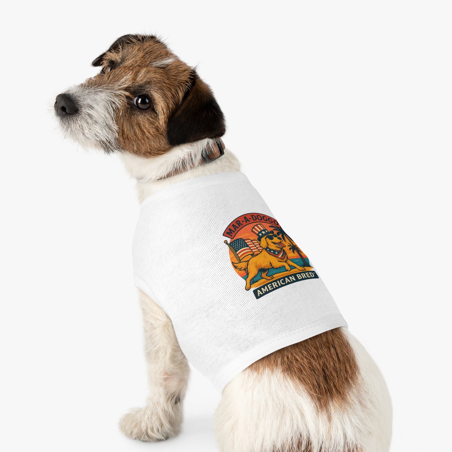 "American Bred" Mar-A-Doggo Dog Shirt