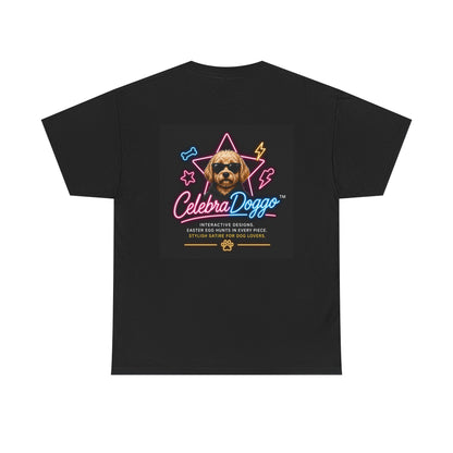 Dog Graphic Tee — "Snoop Dawg" Retro Party T-Shirt
