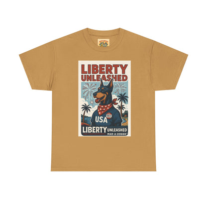 Liberty Unleashed USA Dog Graphic Tee