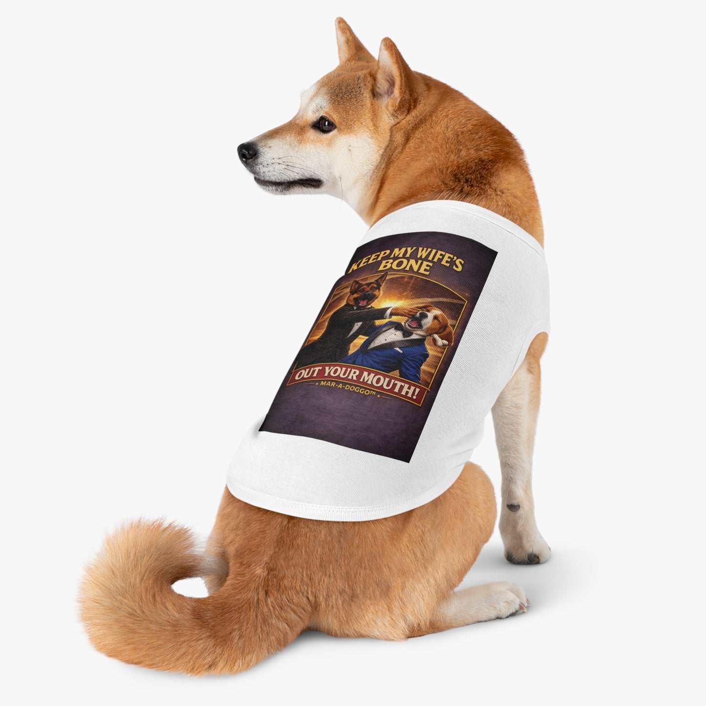 Keep My Wife's Bone Out Your Mouth! (Doggo Tank Top)
